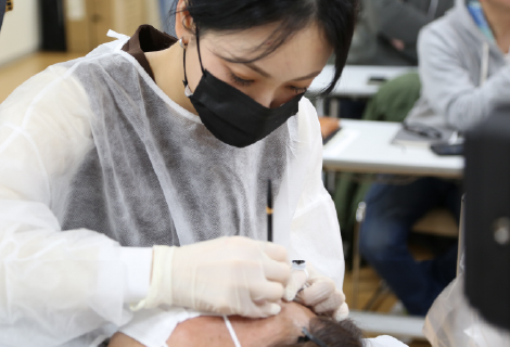 確実に技術習得できるミンナビューティアカデミー